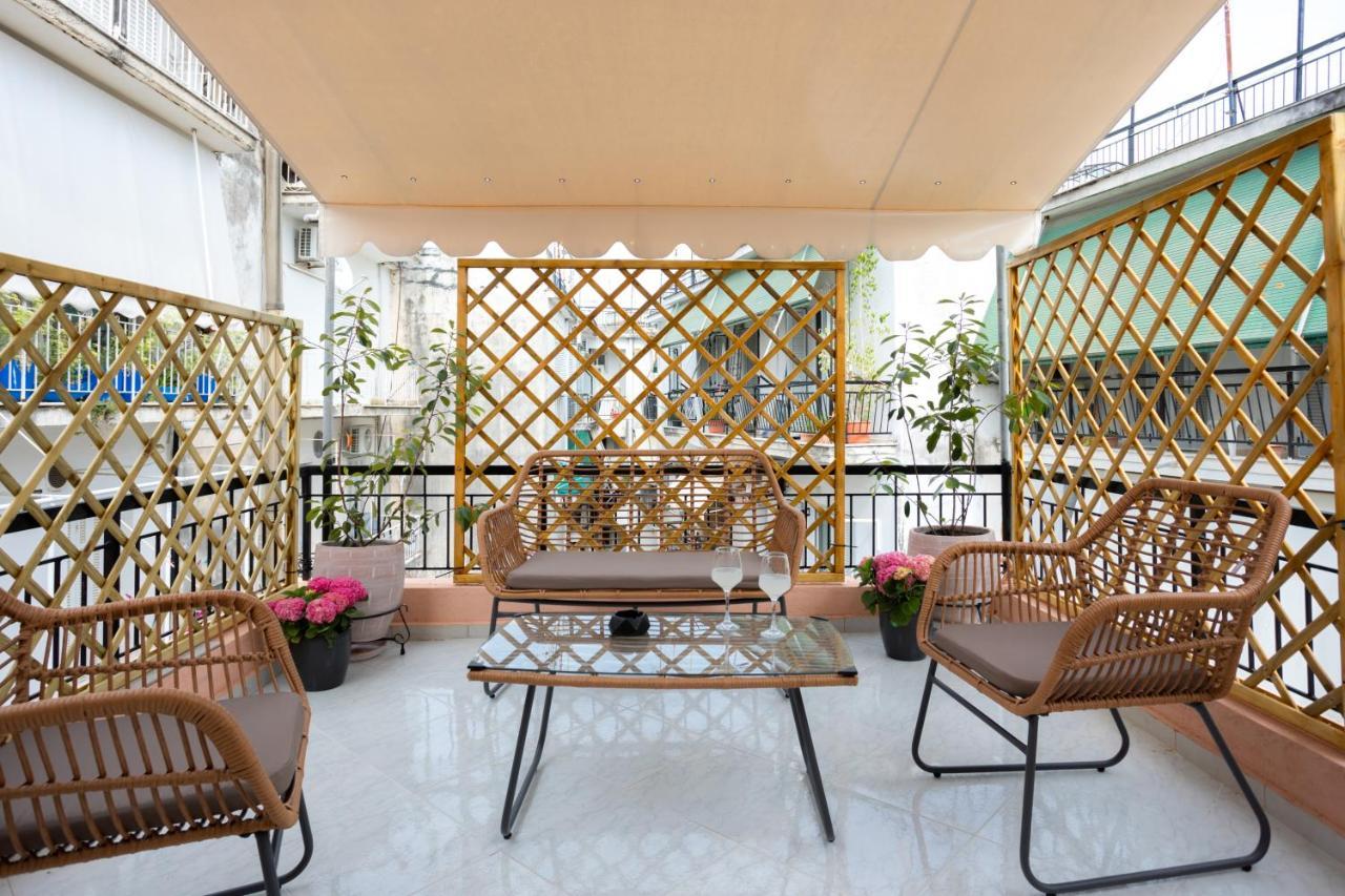 Aurora Apartment In Corfu Center מראה חיצוני תמונה